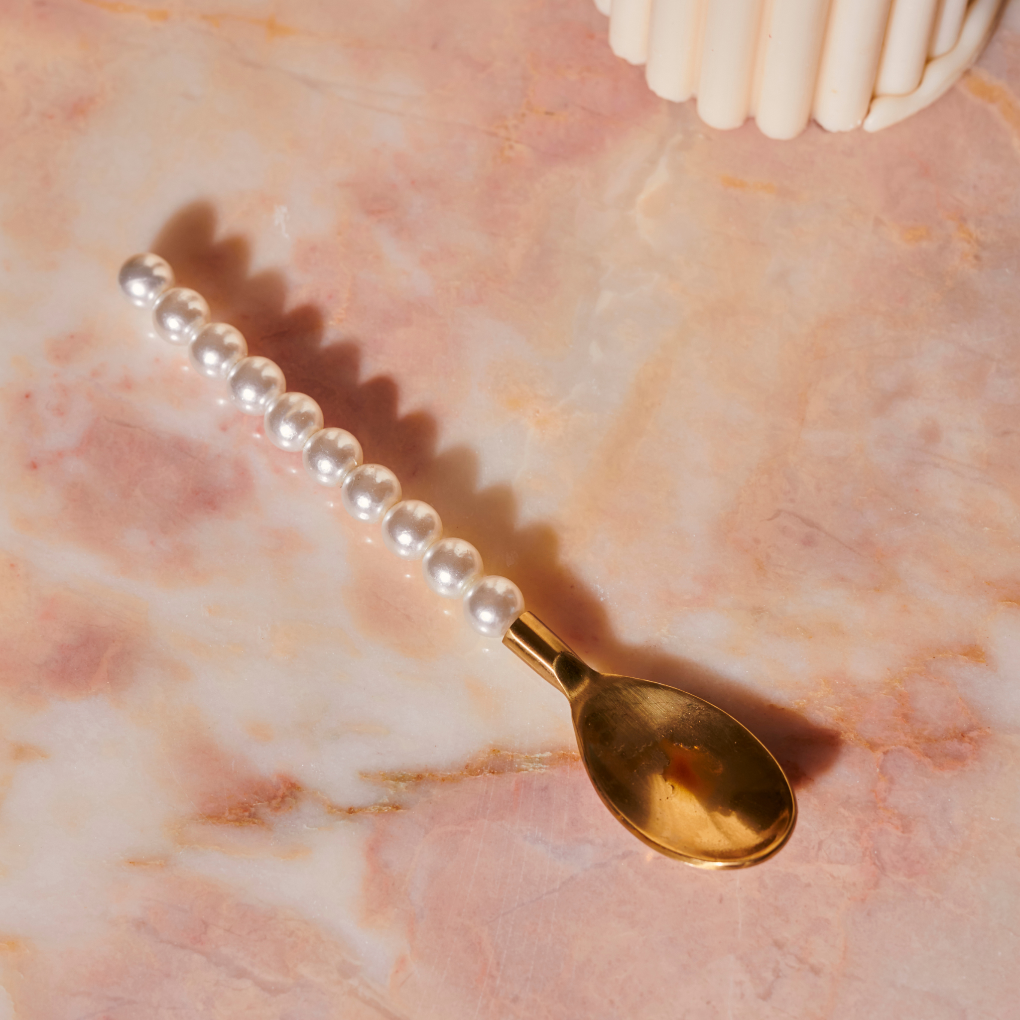 Lepelclub Set of Two Pearl Spoons - Maeva Studio