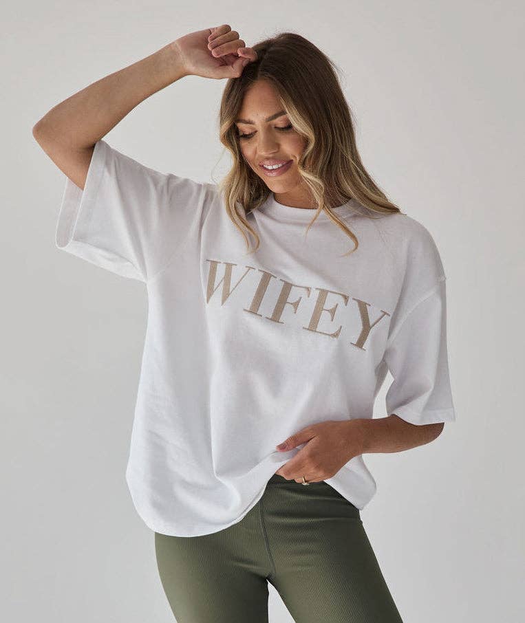 Wifey Statement T-Shirt - Maeva Studio